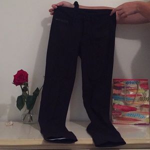 Lululemon Black Pants Straight Leg Size 4